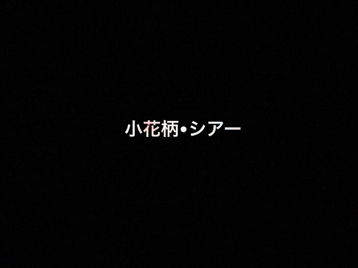 乃木坂46 生写真「小花柄」「シアー」レート表
